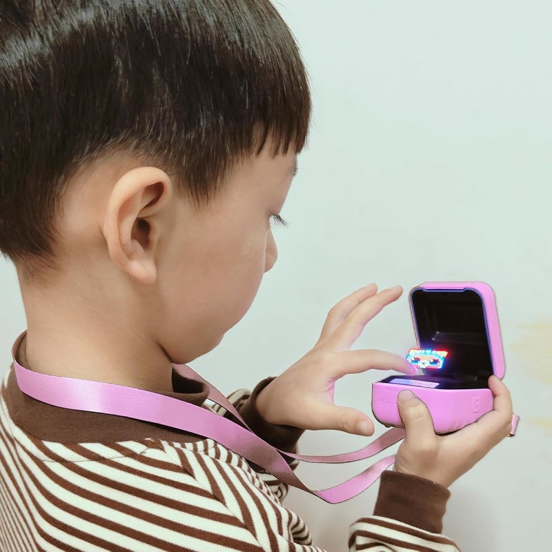 JCHPINE Silicone Cover Case for Bitzee Interactive Digital Pet and Case, Protective Skin Sleeve for Bitzee Virtual Electronic Pets Accessories (for Original 15 Animals) (Pink) - Image 4